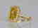 7.79ct GIA Yellow Sapphire & 1.50ctw Diamond Ring - 2