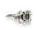 4.02ct GIA VVS1/F Diamond in Diamond & Platinum Ring - 6