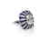 5.42ct GIA Diamond, 7ctw Blue Sapphire & Platinum Ring - 3