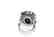 5.42ct GIA Diamond, 7ctw Blue Sapphire & Platinum Ring - 7
