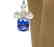 13ctw Blue Sapphire & 6.6ctw Diamond Earrings - 6