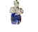 13ctw Blue Sapphire & 6.6ctw Diamond Earrings - 8