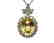 27.38ct GIA Yellow Sapphire, 5ctw Diamond Necklace - 3