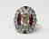 4.15ctw Diamond, 1.50ctw Ruby & Platinum Ring - 4