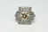 4.15ctw Light Brown & White Diamond Platinum Ring - 4