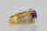 1.70ctw Diamond, 0.85ct Blue Sapphire & 18K Ring - 5