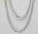 39.45ctw White Sapphire 18K 111" Sautoir Necklace