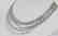 39.45ctw White Sapphire 18K 111" Sautoir Necklace - 3