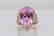 35.4ct Kunzite, 1.5tw Pink/White Diamond 14K Ring - 2