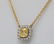 1.52ct GIA Fancy Light Yellow Diamond 18K Necklace - 3
