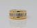 Jean Francois Albert 1.10ctw Diamond 18K Modernist Band
