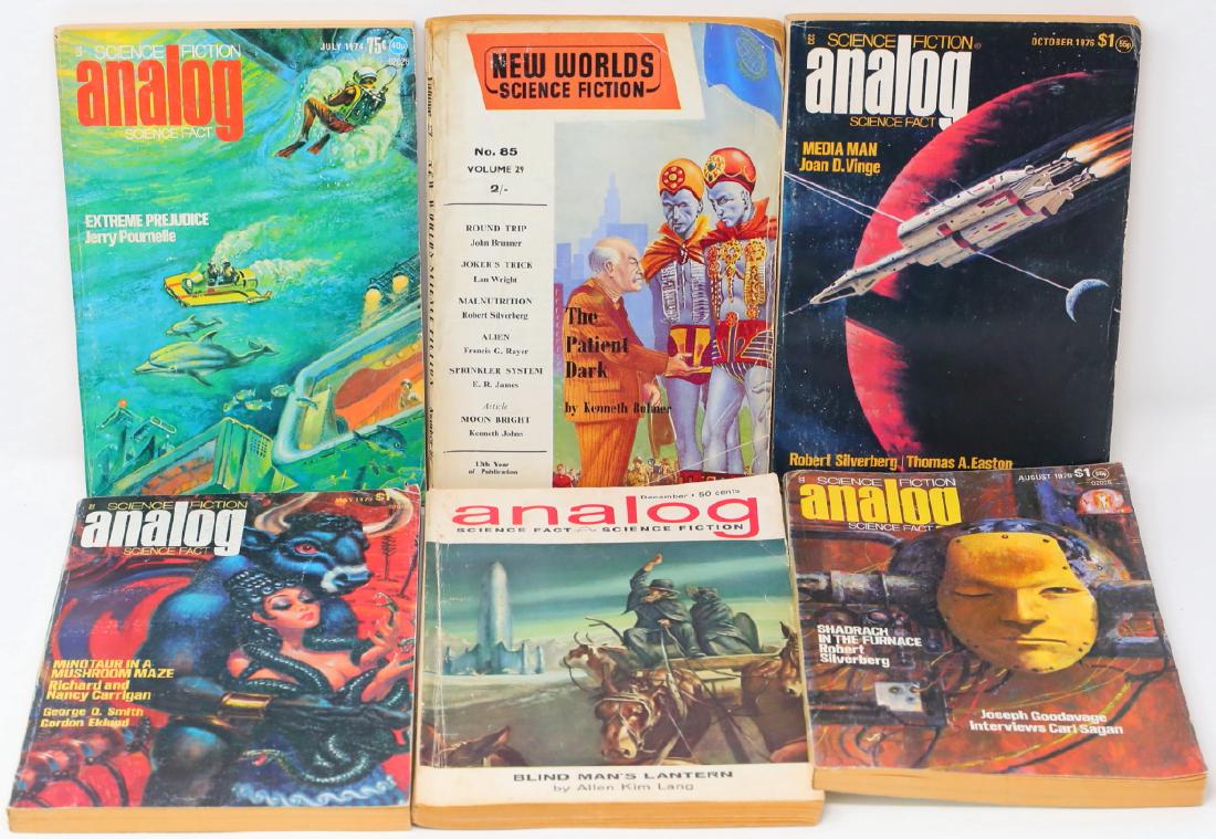 John Lennon (6) Personal Science Fiction Magazines (1 of 7)