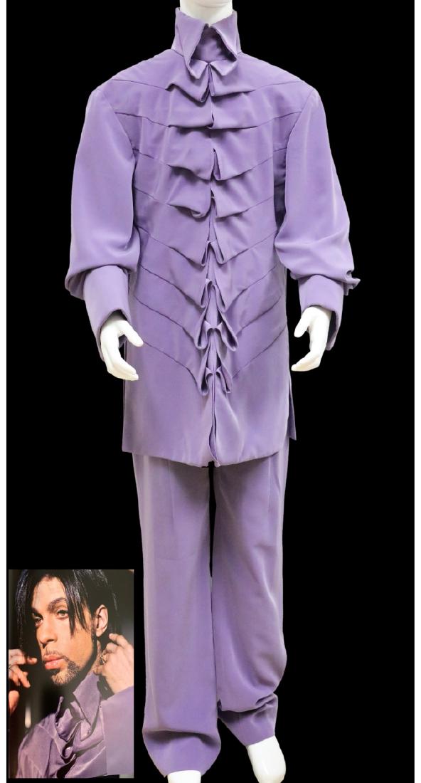 Prince's Lilac Ensemble Worn in "Picturing Prince"