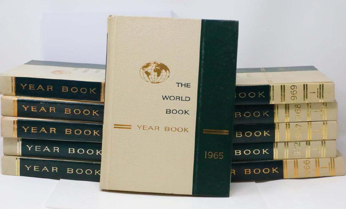 Elvis Presley's 1962-1972 World Book Year Books (1 of 4)