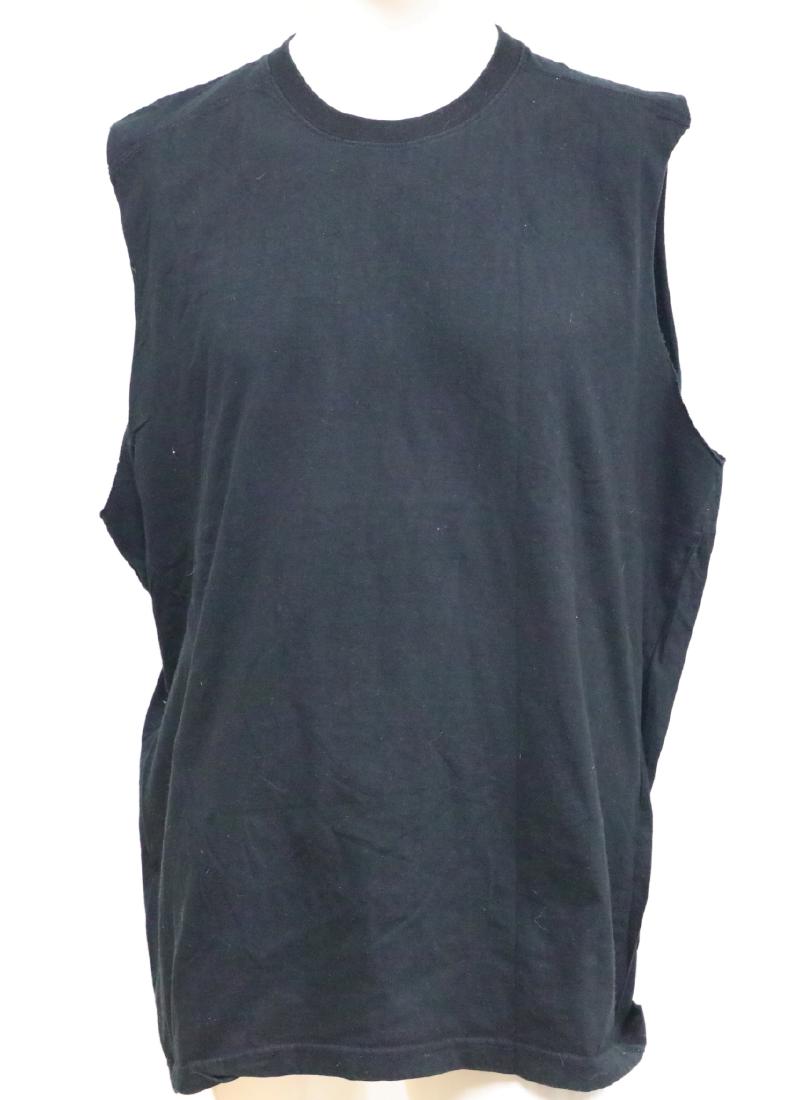 Marlon Brando's Black Cotton Sleeveless Shirt (1 of 3)