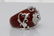 La Nouvelle Bague Diamond, Red Enamel & 18K Ring - 3
