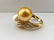 13.5mm South Sea Pearl, 1.25ctw Diamond 18K Ring - 4