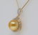 14.5mm South Sea Pearl & 1.25ctw Diamond Necklace - 3