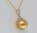 14.5mm South Sea Pearl & 1.25ctw Diamond Necklace - 4