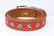 Gucci 1980s Tan Leather & Red Canvas Belt - 3