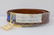 Gucci 1980s Tan Leather & Blue Canvas Belt - 2