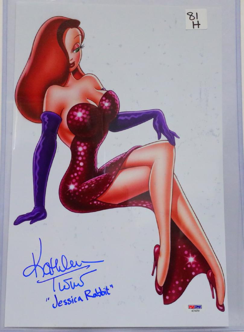 Kathleen Turner "Jessica Rabbit" Signed Photo W/PSA (1 of 3)