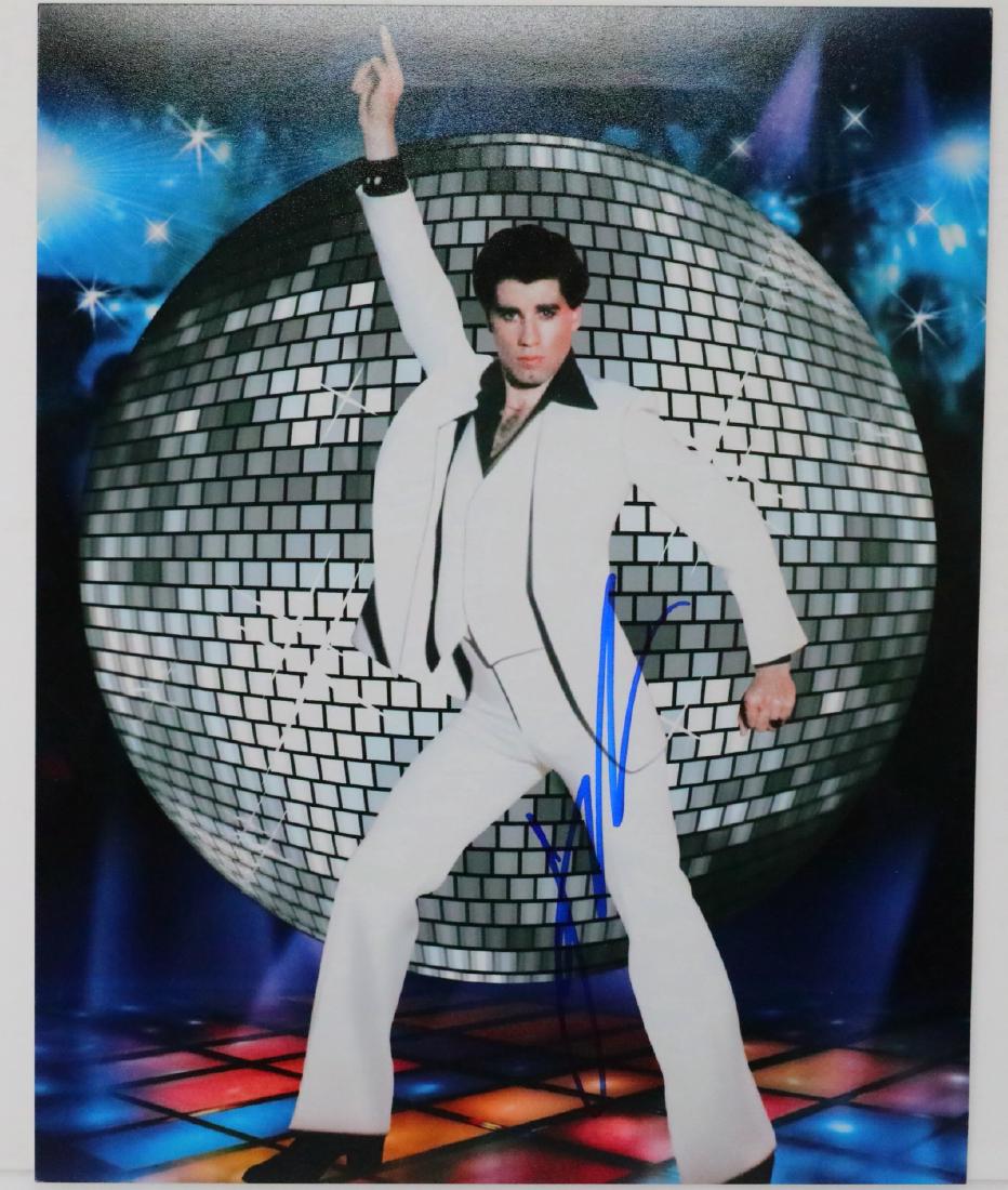 John Travolta "Saturday Night Fever" Signed Photo (1 of 3)