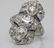 3.50ctw Diamond & Platinum Art Deco Ring - 4