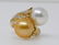 13.5mm South Sea Pearl,Diam & 18K Ring - 2