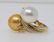 13.5mm South Sea Pearl,Diam & 18K Ring - 4