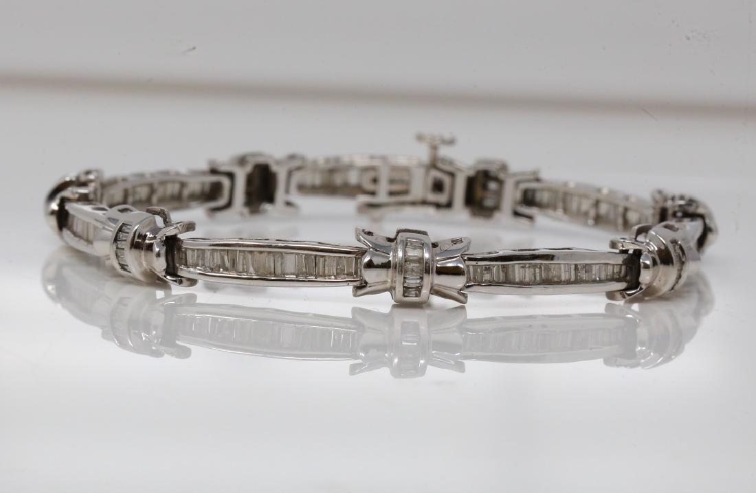 3.00ctw Diamond & 14K 7" Bracelet (1 of 3)