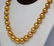12mm-15mm Golden South Sea Pearl Necklace - 3