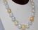 13mm-17mm White & Golden South Sea Pearl Necklace - 4