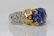 3.30ct Blue Sapphire, 1.10ctw Diamond & 18K Ring - 3