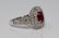 1.37ct GIA Ruby, 1.35ctw Diamond & 18K Ring - 3