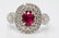 1.37ct GIA Ruby, 1.35ctw Diamond & 18K Ring - 4