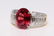 4.56ct GIA No Heat Ruby & 2.00ctw Diamond Ring - 5