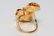Louis Vuitton 18K Hair Barrette, Ring & Earrings - 5