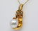 Magerit 14mm South Sea Pearl, Diamond 18K Necklace - 4
