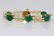 10mm Natural Jade, 6.3mm Pearl & 14K Bracelet