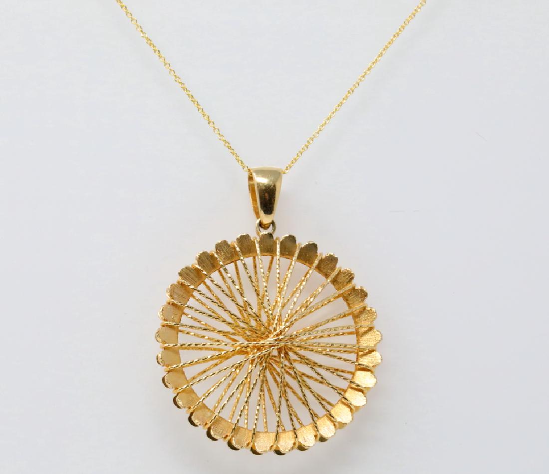 Italian Solid 14K Yellow Gold 16" Necklace (1 of 4)