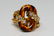 Van Cleef & Arpels Diamond, Tiger's Eye & 18K Ring