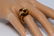 Van Cleef & Arpels Diamond, Tiger's Eye & 18K Ring - 2