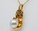Magerit 14mm South Sea Pearl, Diamond 18K Necklace - 4