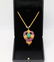 Buccellati 10ctw Emerald, 4ctw Ruby & 18K Necklace - 2