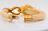 French 18K & Exotic Composition Bangle W/Emeralds - 10
