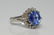 4.05ct Blue Sapphire, Diamond & Platinum Ring - 3
