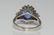 4.05ct Blue Sapphire, Diamond & Platinum Ring - 5