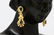 3ctw Blue Sapphire, 1.50ctw Diamond 18K Earrings - 4