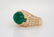 8.40ct Emerald, 2.00ctw Diamond 18K French Ring - 4